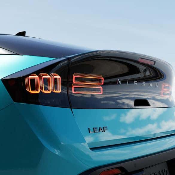 2026 Nissan LEAF 3D Holographic Taillights 