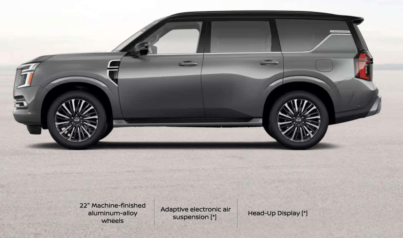 2026 Nissan Armada Platinum Reserve 4x2 Trim Model