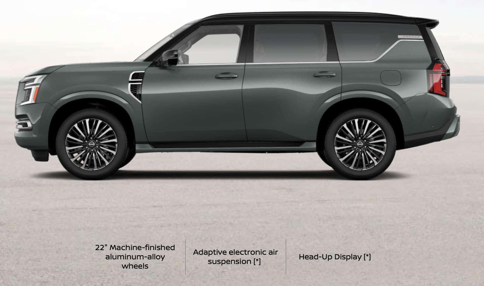 2026 Nissan Armada Platinum Reserve 4x4 Trim Model
