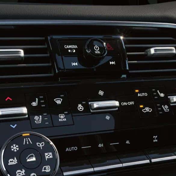 2026 Nissan Armada Three Comfort Zones Temperature Control System
