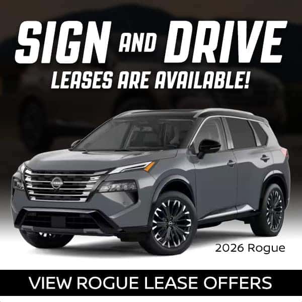 Nissan Rogue lease and finance offers are available