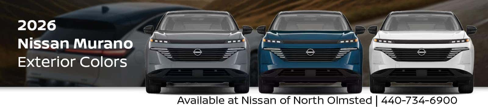 2026 Nissan Murano Exterior Colors for Sale near Cleveland, Ohio