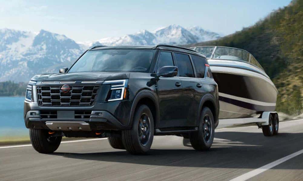 2026 Nissan Armada towing capability near Cleveland Ohio