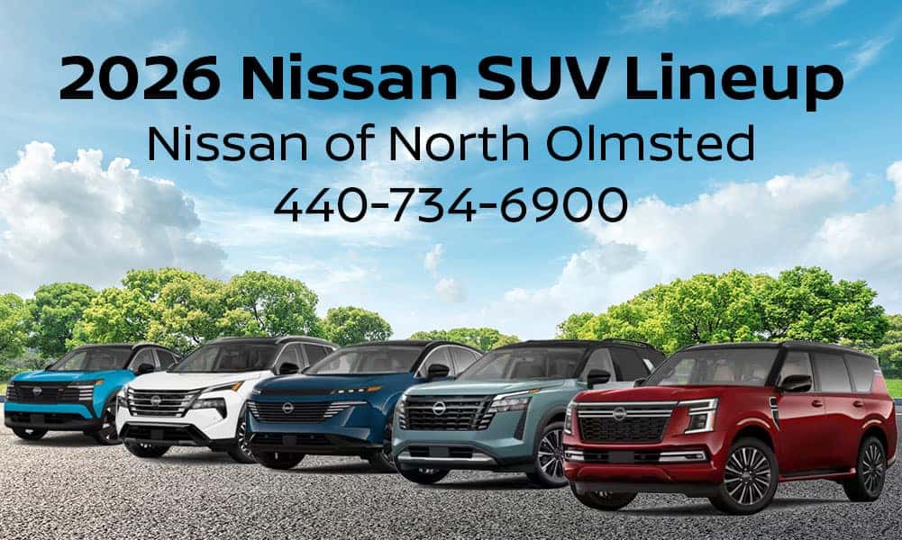 2026 Nissan SUV lineup for sale in Cleveland Ohio