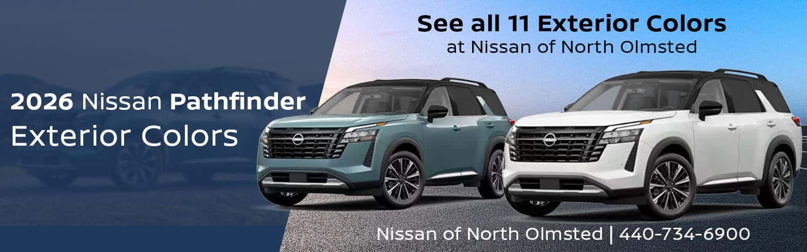 2026 Nissan Pathfinder Exterior Colors for Sale near Cleveland, Ohio