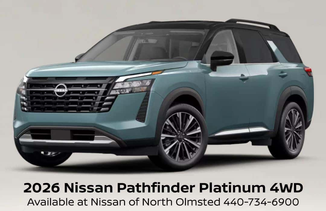 2026 Nissan Pathfinder Platinum 4WD Trim Model Cleveland Ohio