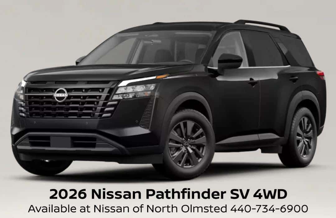2026 Nissan Pathfinder SV 4WD Trim Model Cleveland Ohio