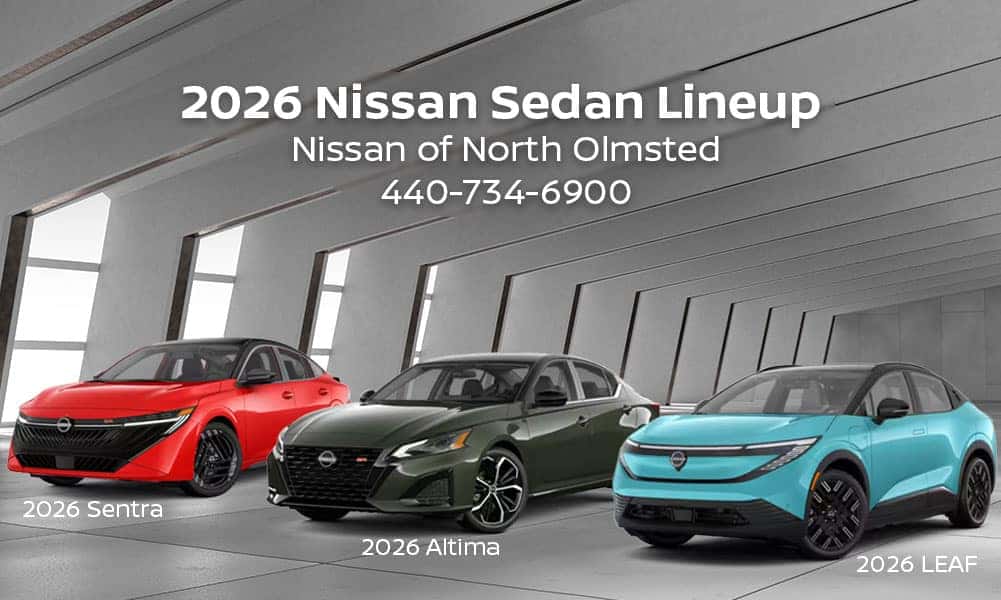 2026 Nissan sedan lineup for sale in Cleveland Ohio