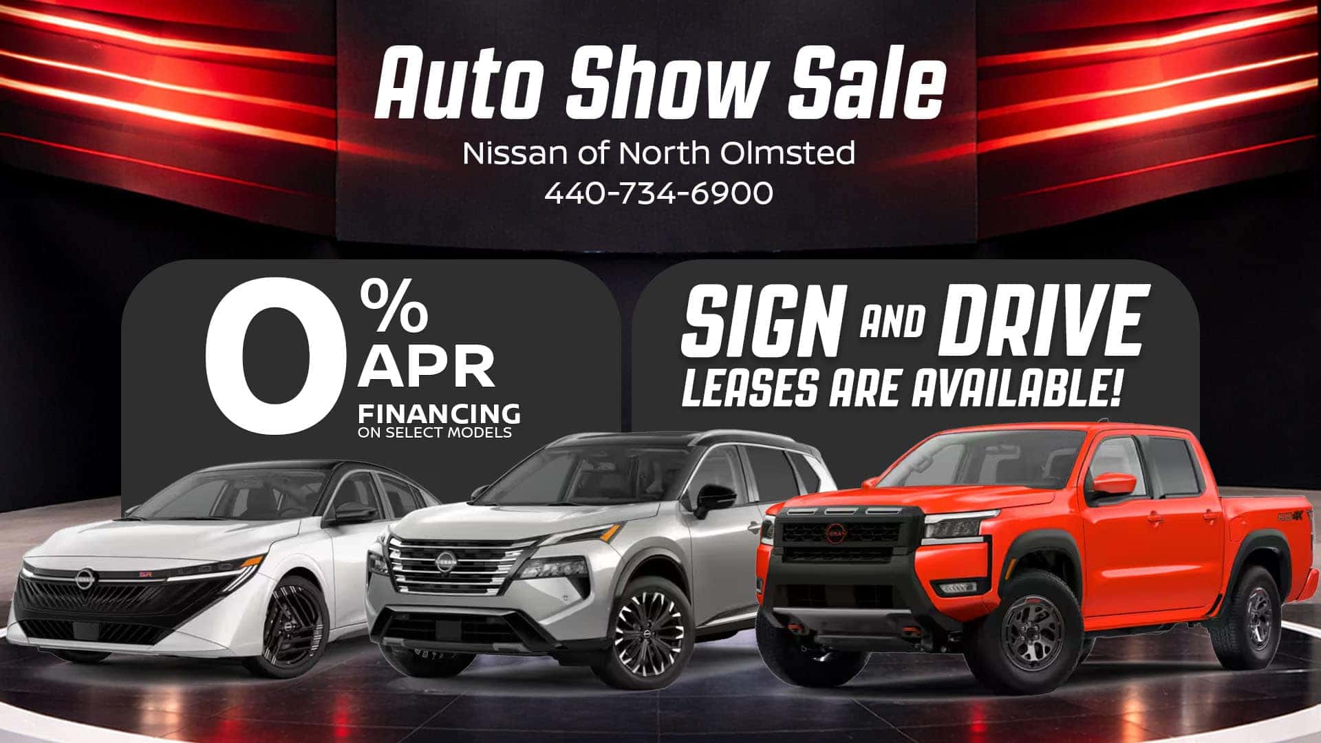 Cleveland Auto Show Sale at Nissan of North Olmsted