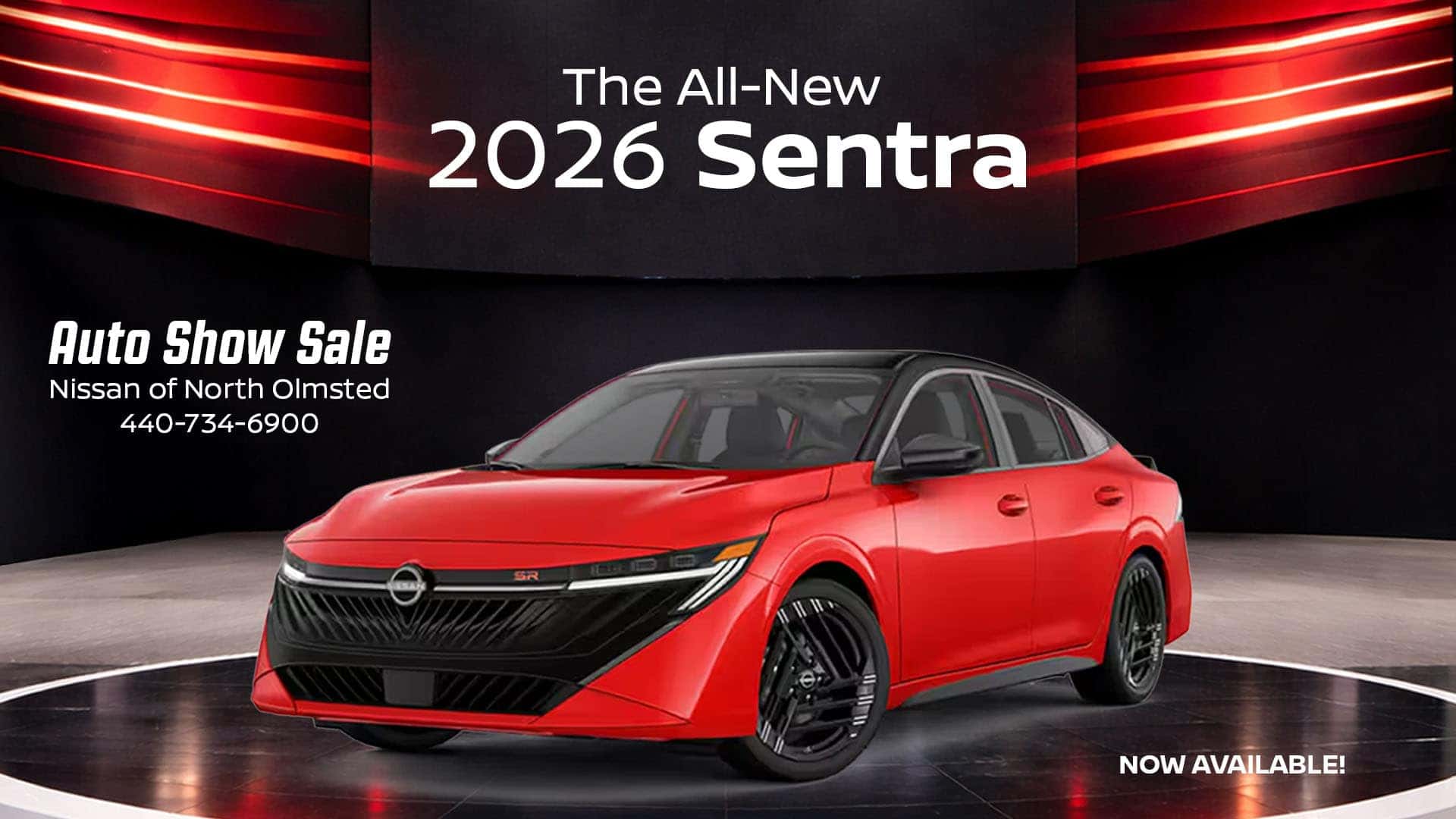 Nissan Sentra Auto Show Sale offer near Cleveland Ohio