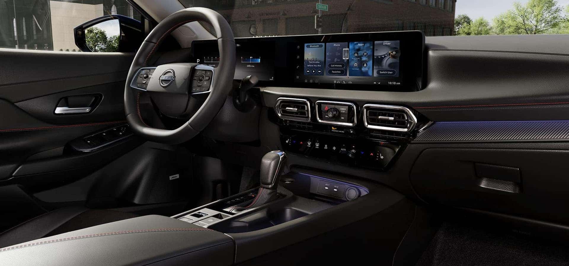 2026 Nissan Sentra cockpit and dashboard technology near Cleveland Ohio
