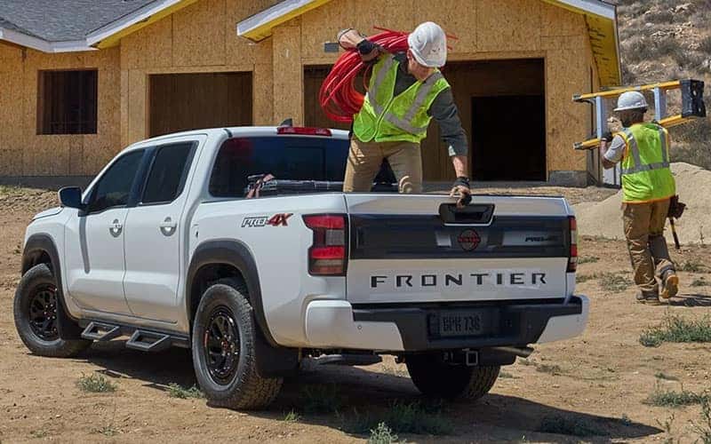 2026 Nissan Frontier bed utility cargo space
