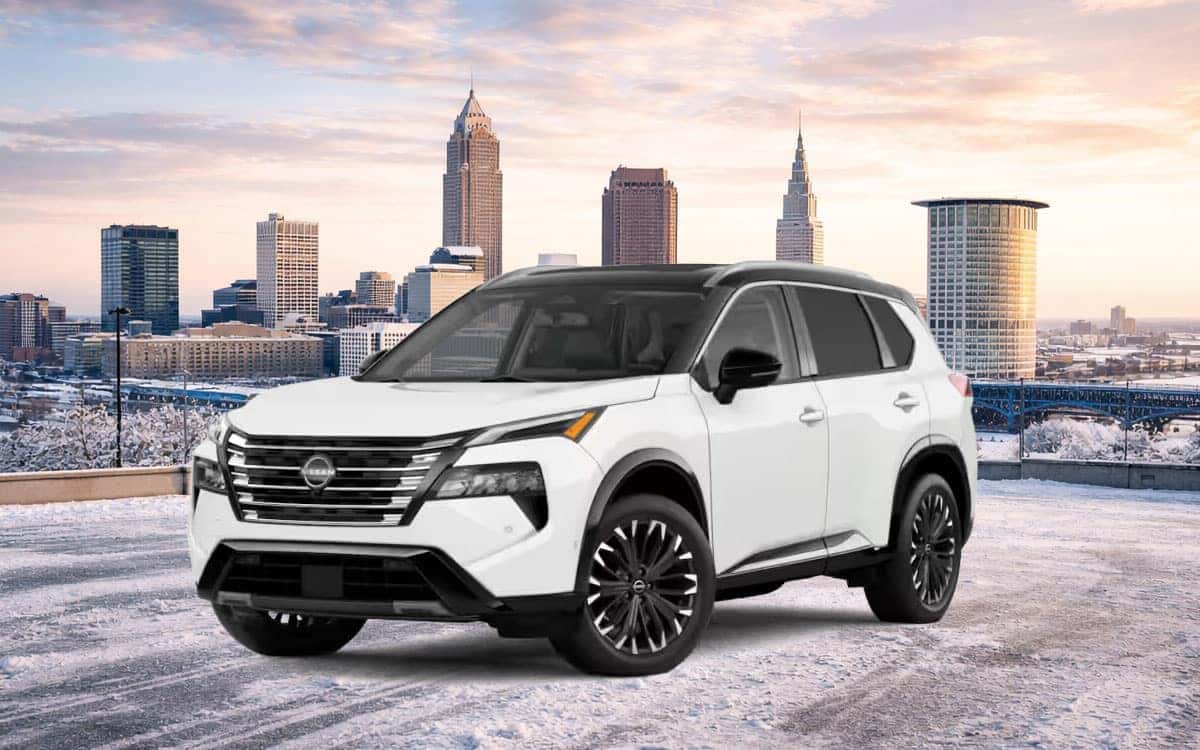 2026 Nissan Rogue all wheel drive snowy Cleveland Ohio