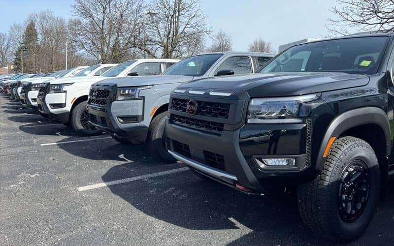 Browse Nissan Frontier inventory near Cleveland