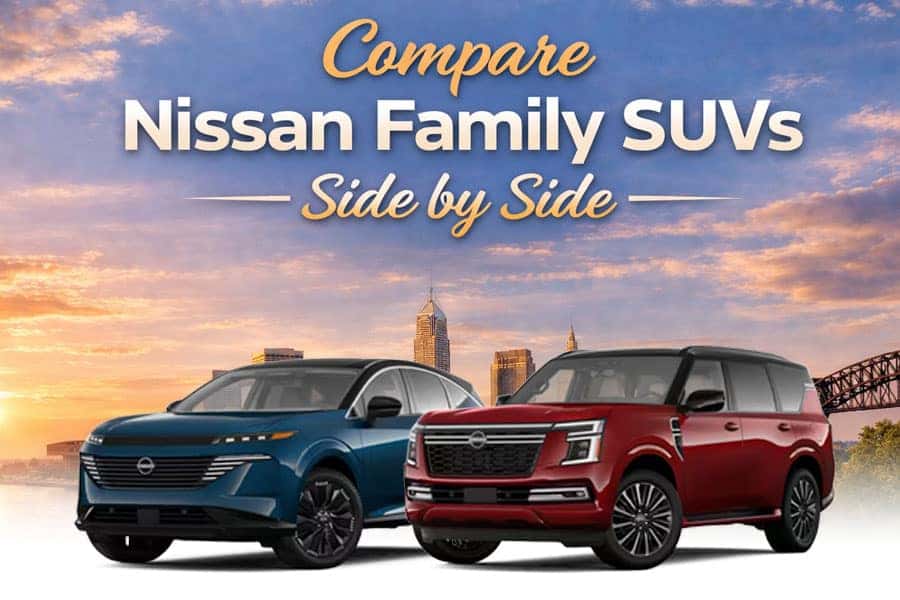 Nissan family SUV comparison Cleveland Ohio