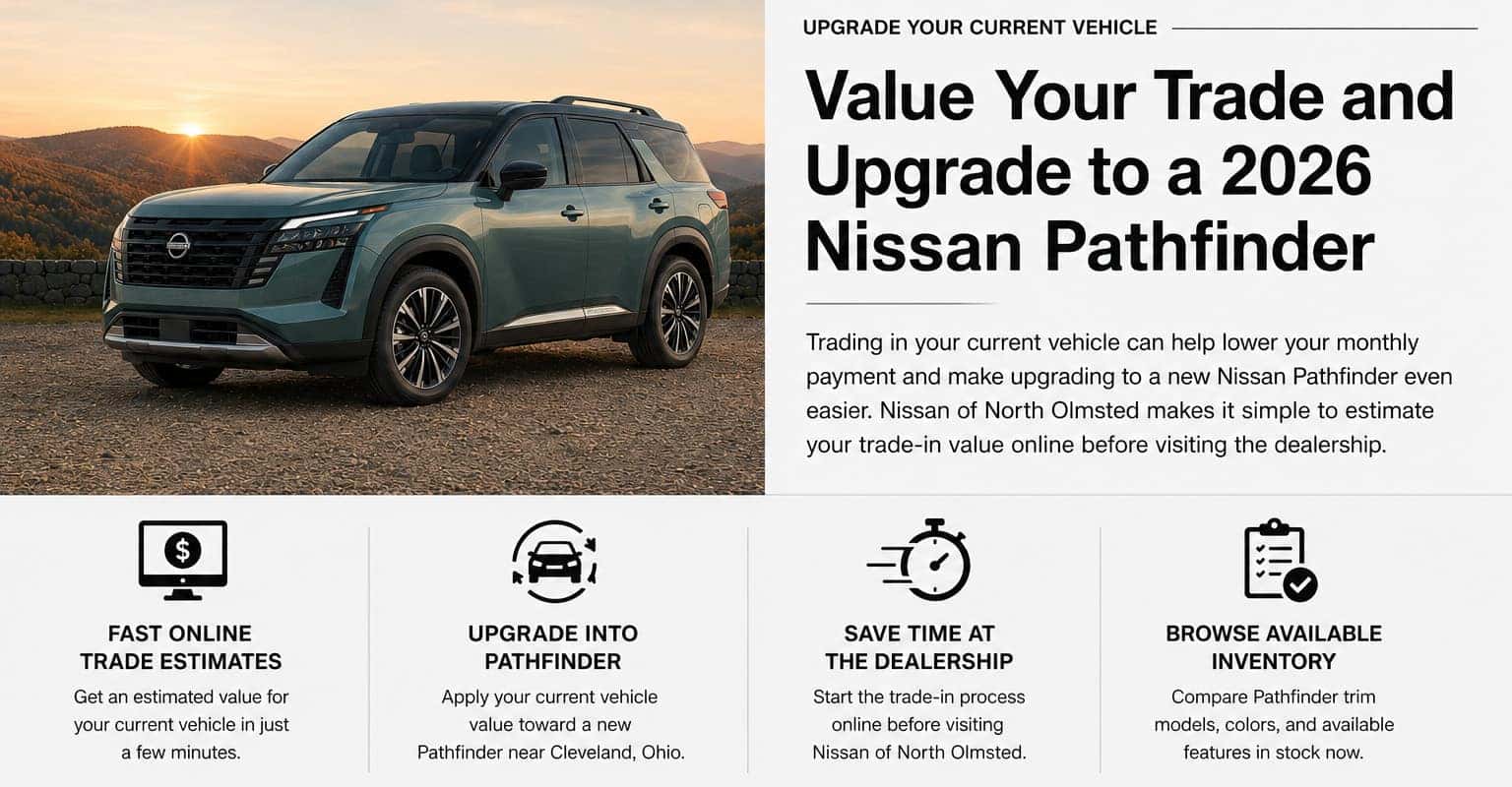 Value Your Trade at Nissan of North Olmsted