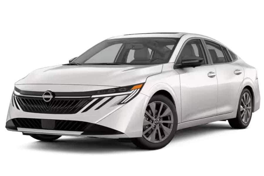 2027 Nissan Sentra Aspen White TriCoat exterior near Cleveland Ohio