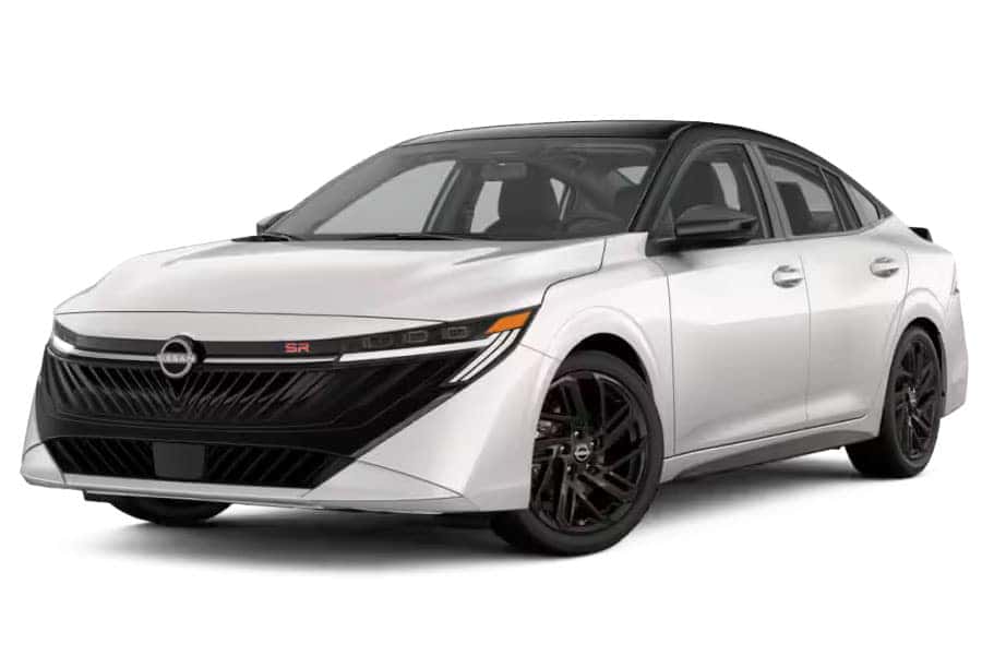 2027 Nissan Sentra Two-Tone Aspen White TriCoat exterior color near Cleveland Ohio