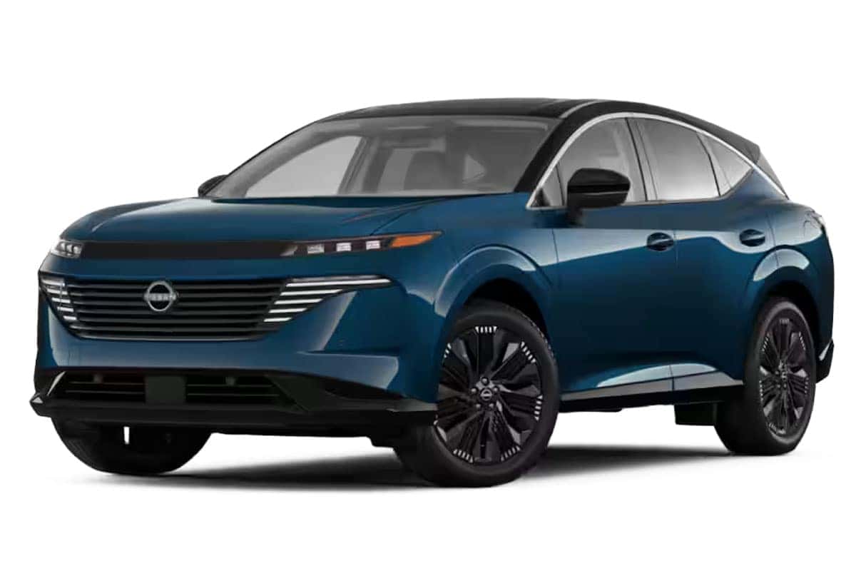 Two-Tone Aurora Blue 2027 Nissan Murano exterior color near Cleveland Ohio