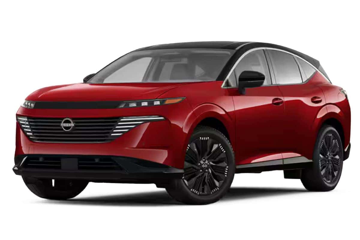 Two-Tone Scarlet Ember Red 2027 Nissan Murano exterior color near Cleveland Ohio