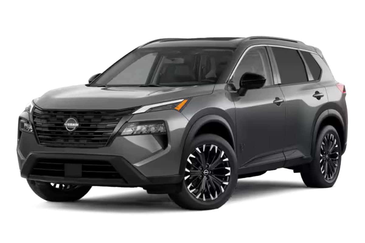2027 Nissan Rogue Dark Armor trim model exterior near Cleveland, Ohio