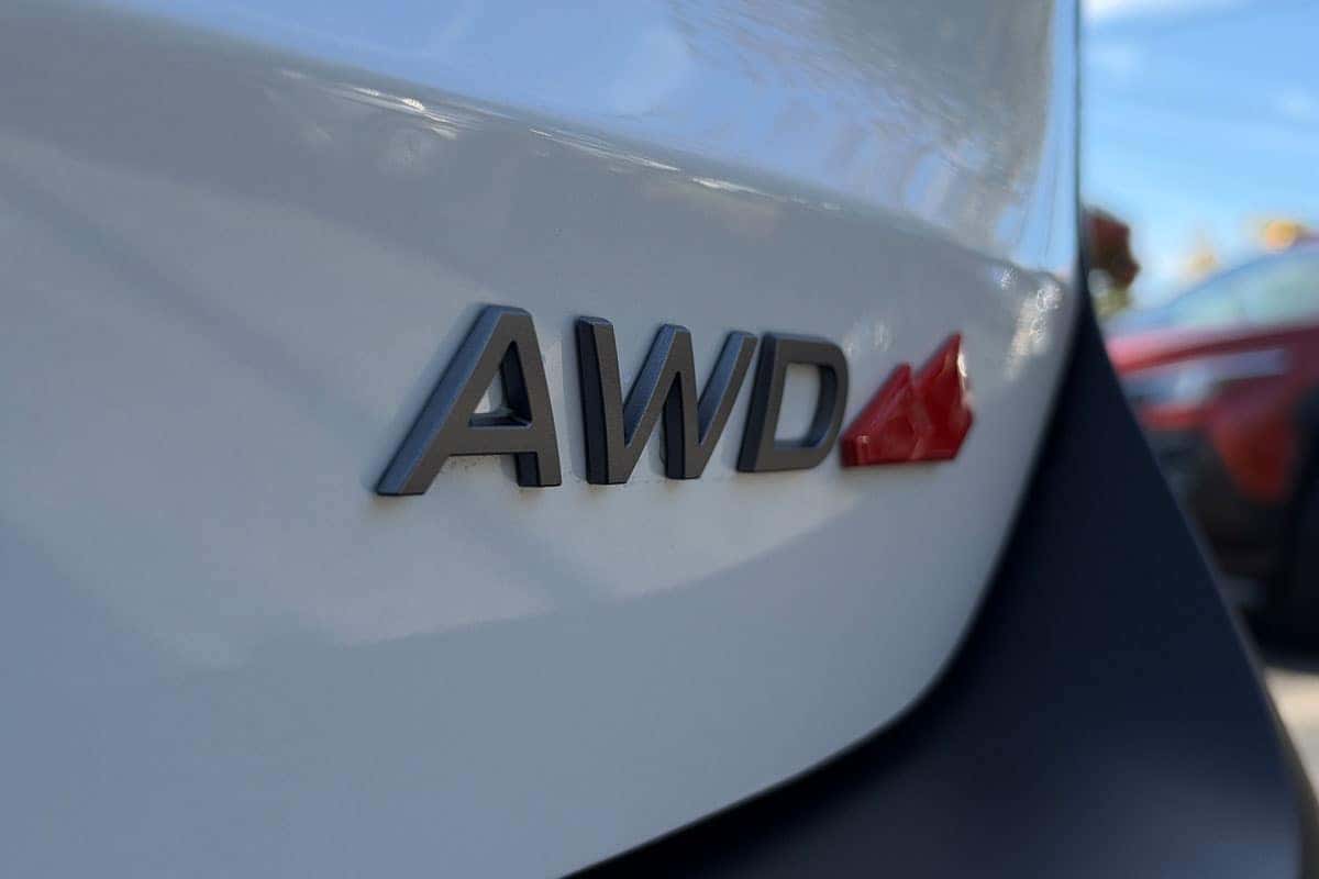 Rock Creek exterior badging of the actual 2027 Nissan Kicks Rock Creek Edition at Nissan of North Olmsted near Cleveland, Ohio