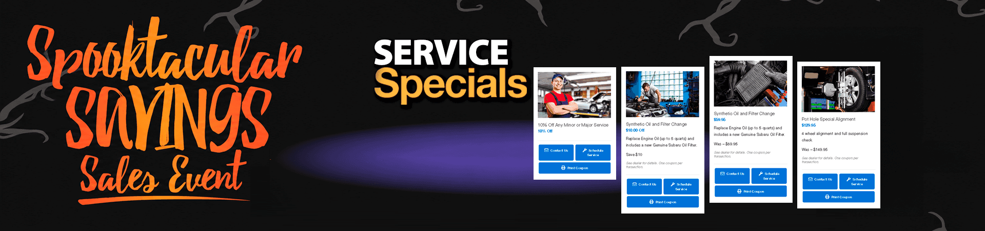 Service Specials