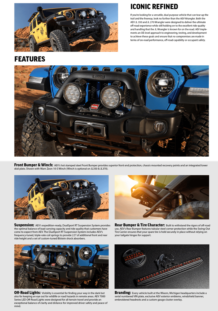 Jeep AEV Vehicles & Accessories Northwest Jeep Chrysler Dodge Ram