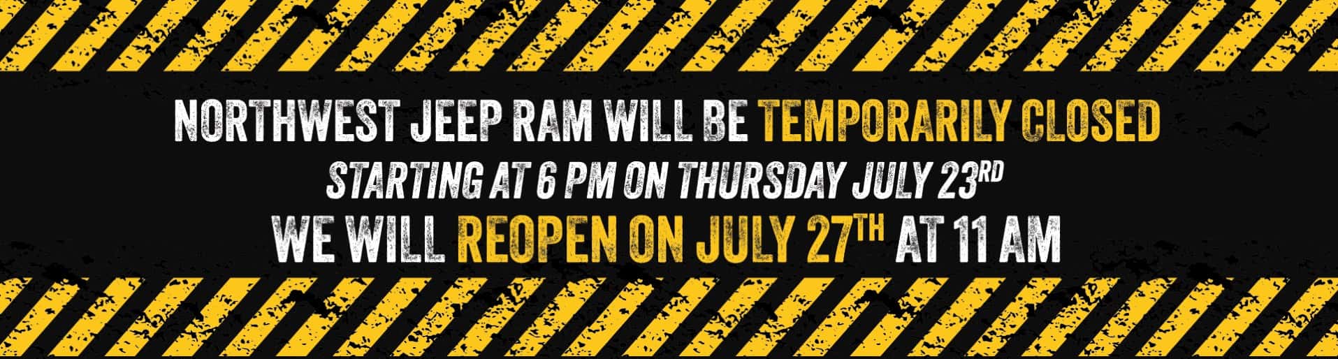 Temporarily Closed