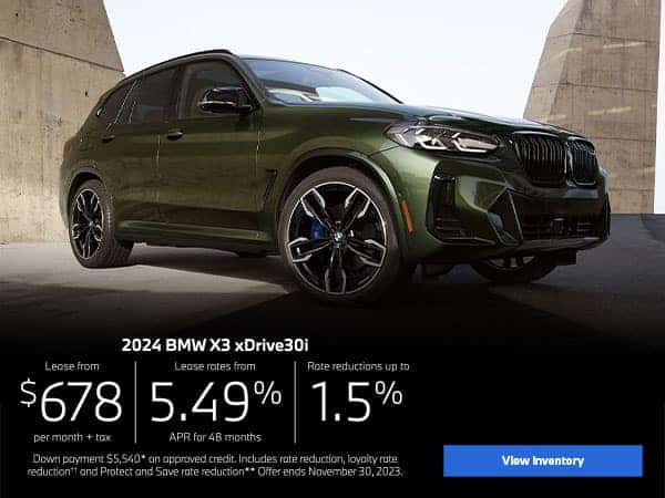 2024 BMW X3 xDrive30i