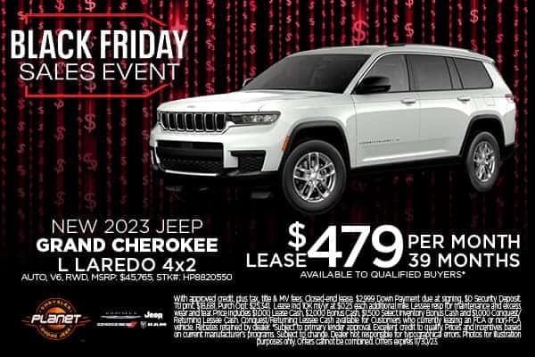 NEW 2023 JEEP GRAND CHEROKEE L LAREDO 4X2