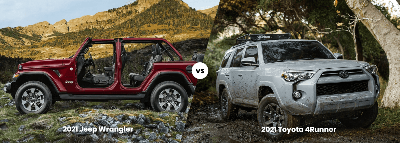 2021 Jeep Wrangler vs. Toyota 4Runner | Planet Dodge Chrysler Jeep RAM