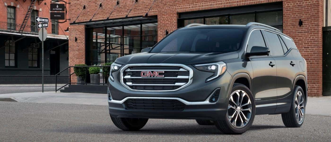 A grey 2020 GMC Terrain