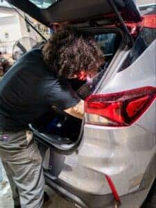 preparing for travel and engaging in car maintenance