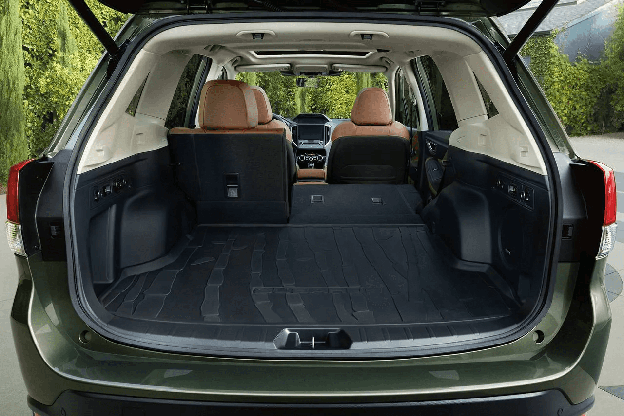 2024 Subaru Forester back cargo space