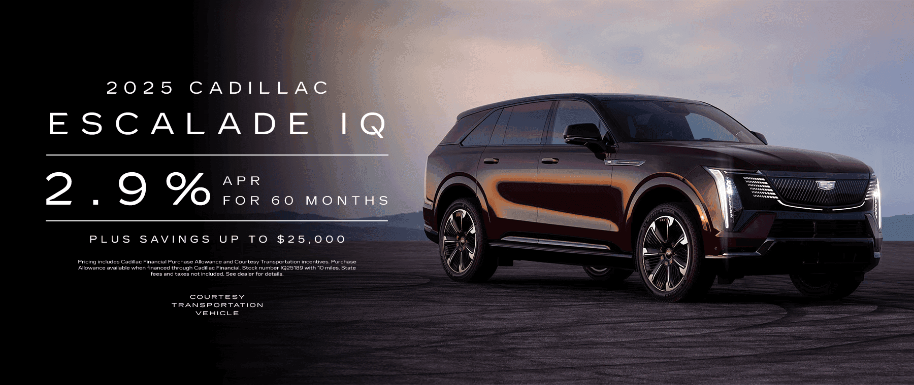 2025 CADILLAC ESCALADE IQ