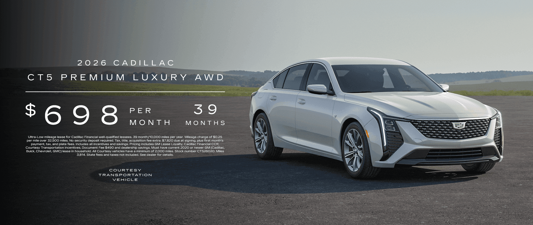 2026 CADILLAC CT5 PREMIUM LUXURY AWD