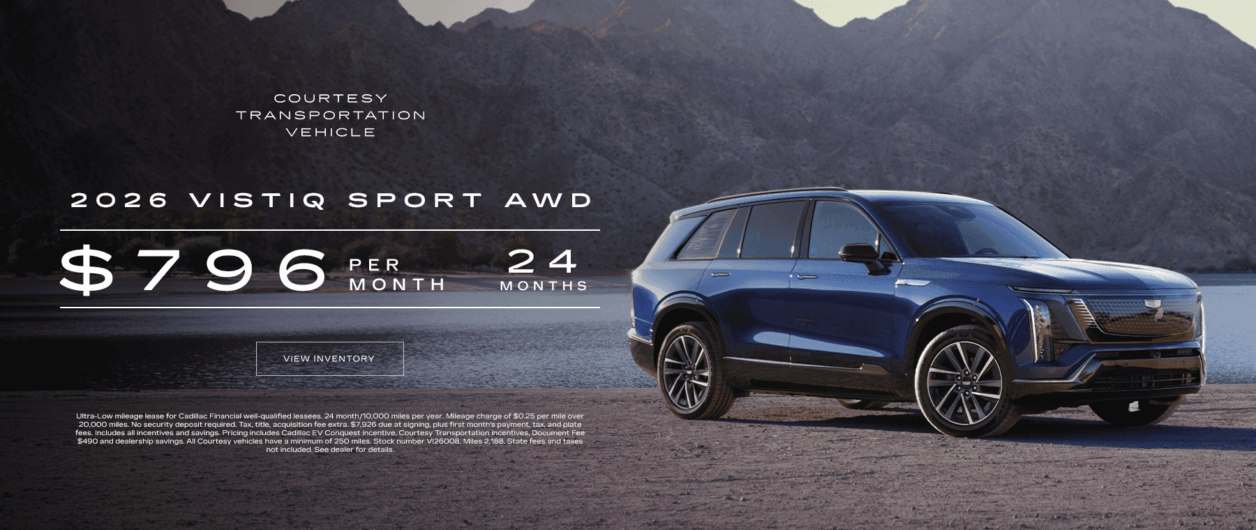 2026 VISTIQ SPORT AWD