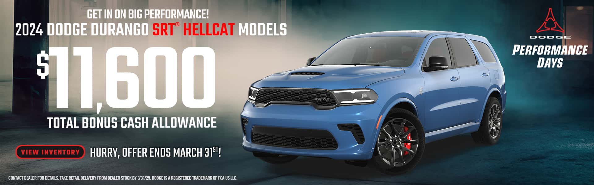 2024 Dodge Durango lease special