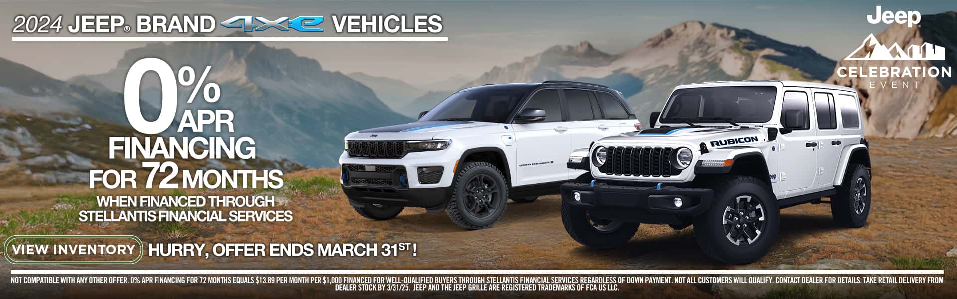 Jeep 0% APR l