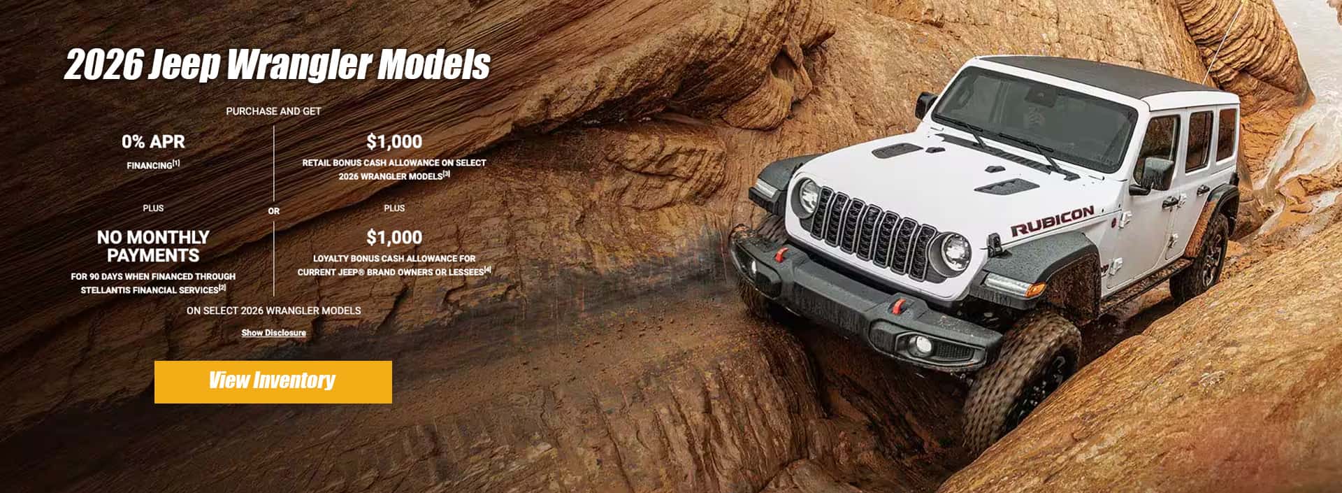 New Jeep offers