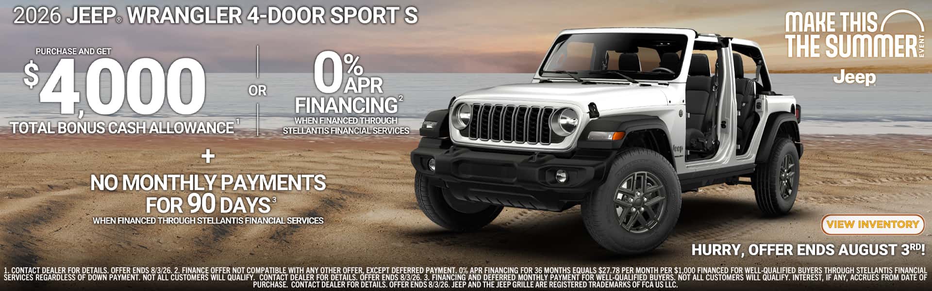 New Wrangler Sport Lee Special
