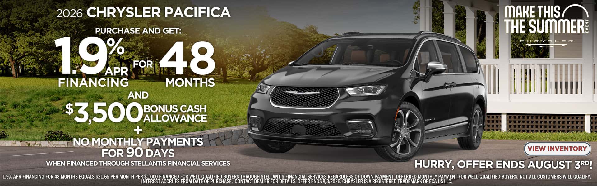 New Pacifica Lee Special