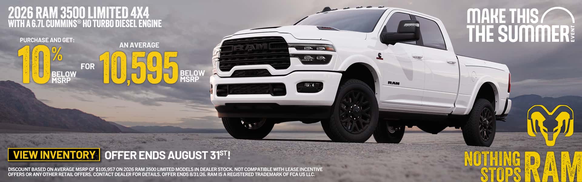 Ram inventory specials