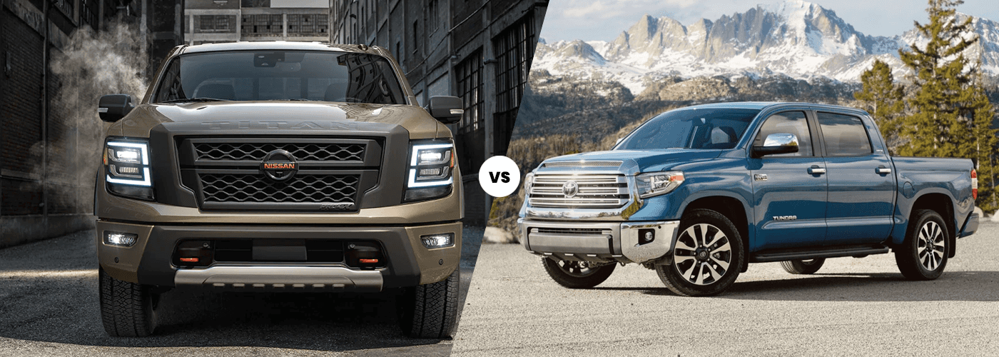 Nissan Titan vs Toyota Tundra