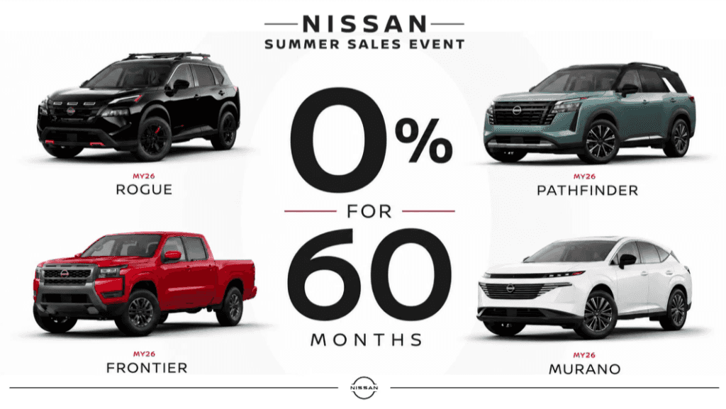 It's the Nissan's End of Summer Sales Event!