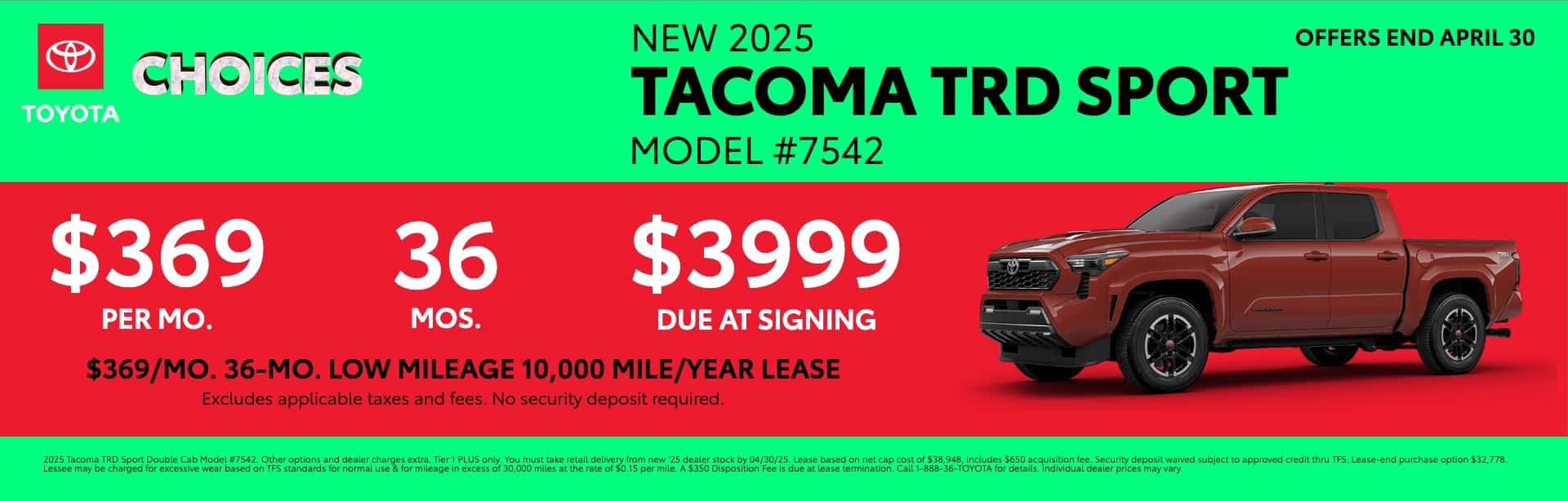 TCAA&#8212;Toyota&#8212;Exported_NEW-2025_Brown_Tacoma-TRD-SPORT_April_1920x614