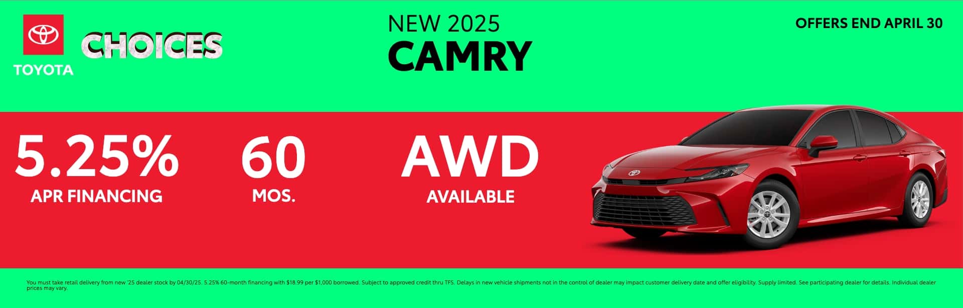 TCAA&#8212;Toyota&#8212;Exported_NEW-2025_Red_Camry_April_1920x614