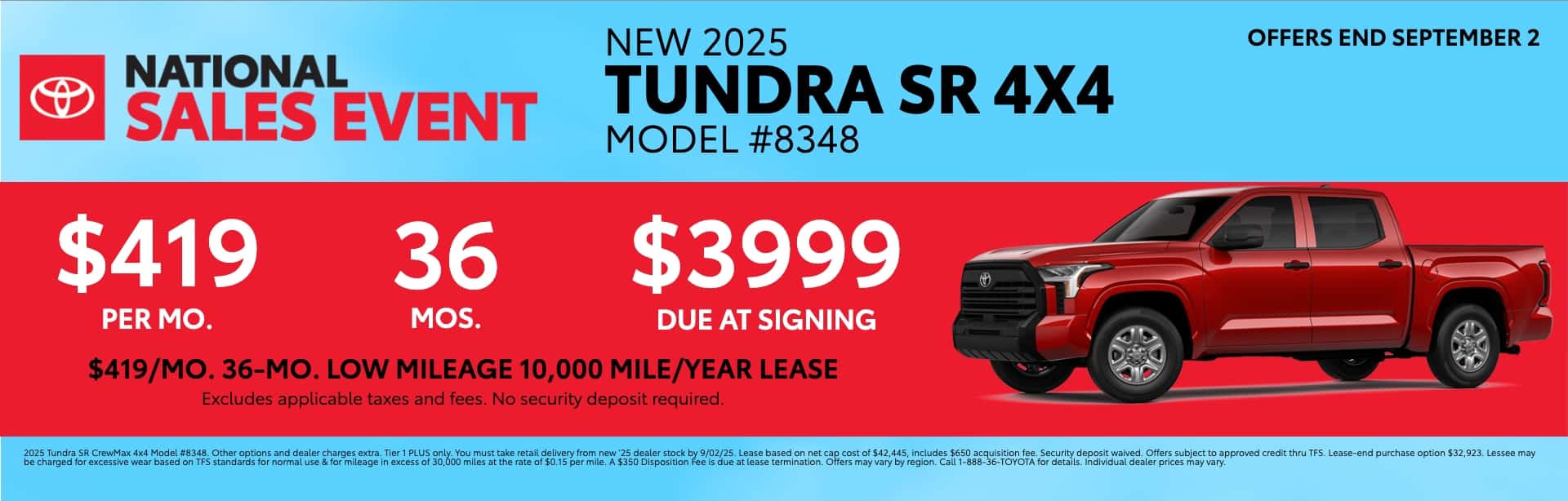 TCAA&#8212;Toyota&#8212;Exported_NEW-2025_Red_Tundra-SR-4X4_May_1920x614