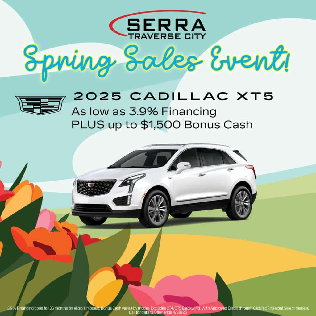 2025 Cadillac XT5 AWD, 3.9% APR and $1,500 Bonus Cash